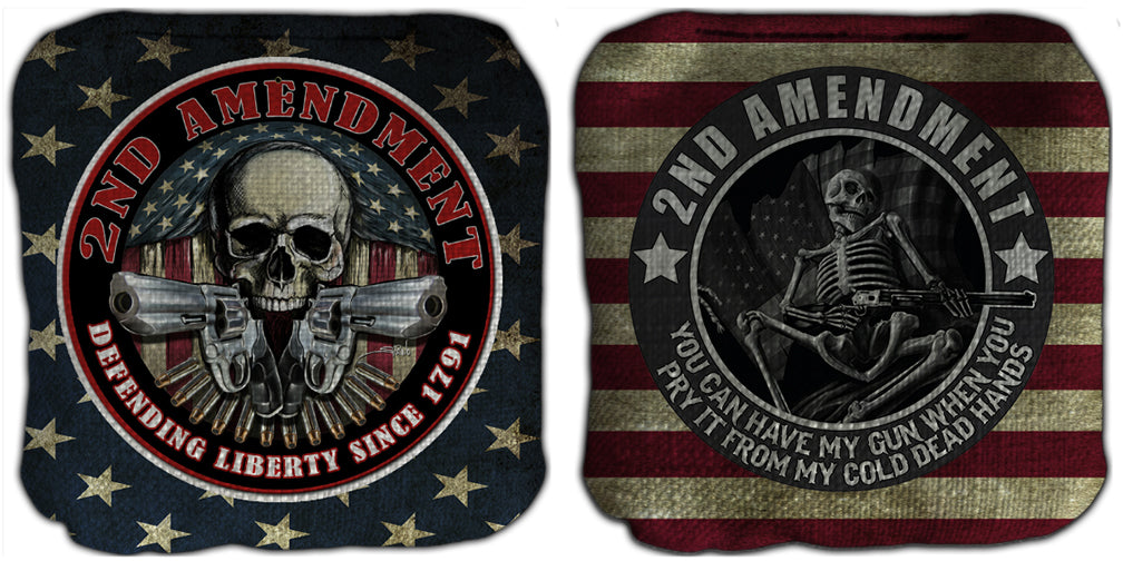 2nd Amendment Cornhole Bags Set of 8