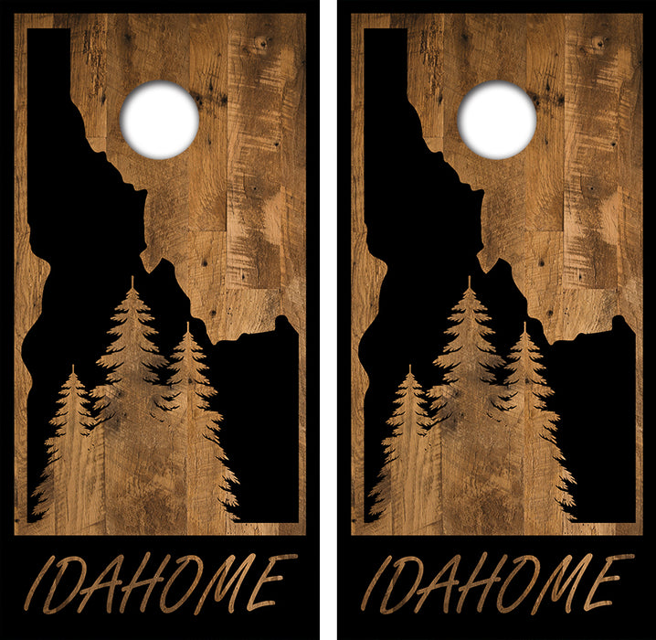 Idahome Cornhole Board Skin Wraps FREE LAMINATE