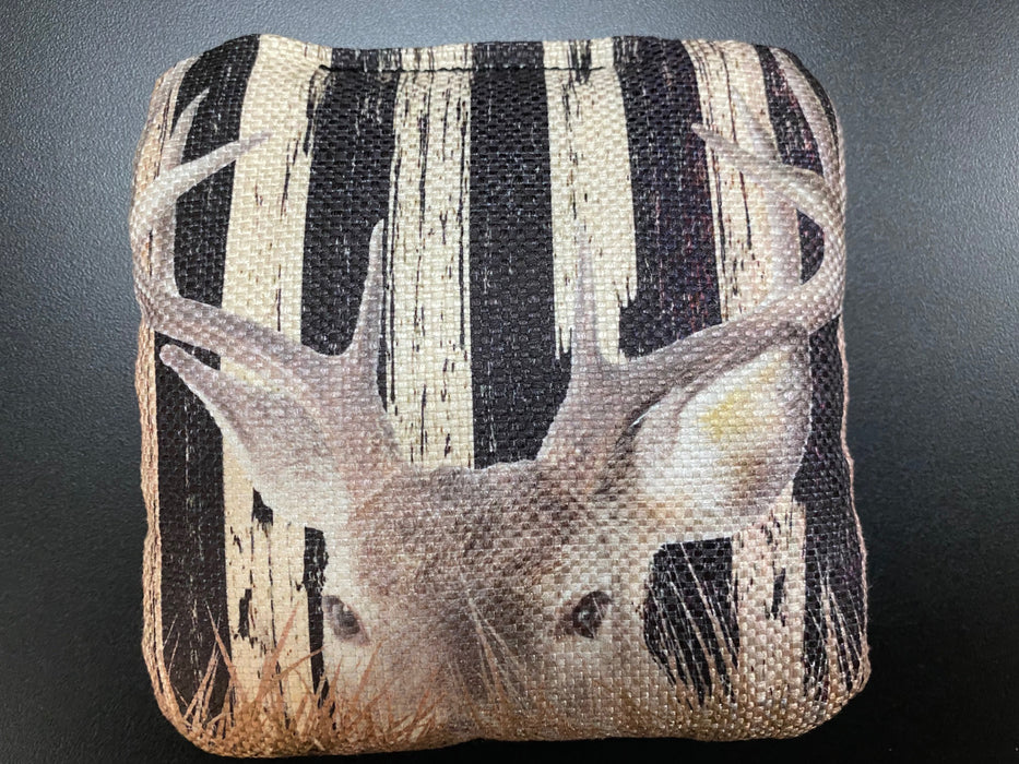 Deer Stars and Stripes Cornhole Bags Set of 8