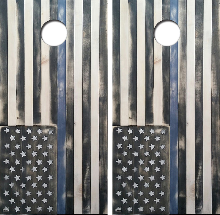 Grunge American Flag Board Skin Wrap FREE LAMINATE