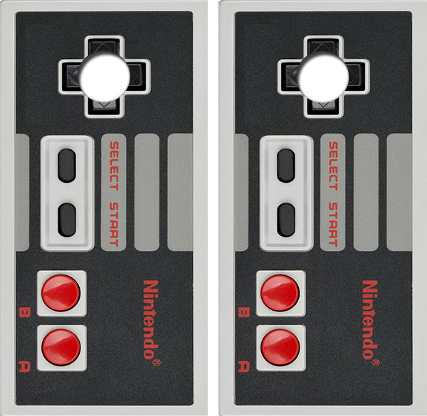 Nintendo Controller Cornhole Wood Board Skin Wraps FREE LAMINATE