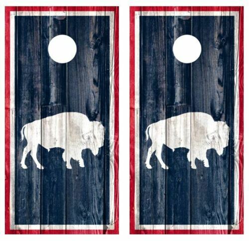 Buffalo Bills Wrap Skin Board Cornhole NFL Sports Vinyl Decal OW23