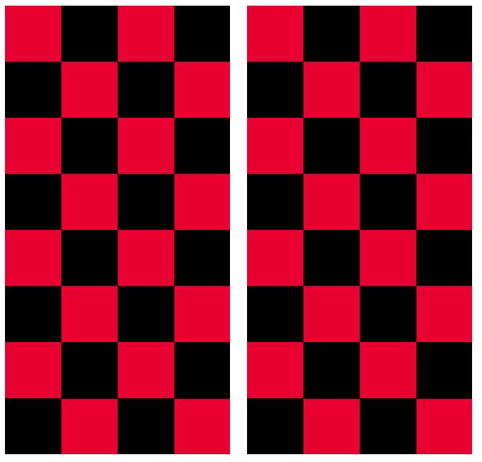 Checkers Checker Board Cornhole Wood Board Skin Wrap