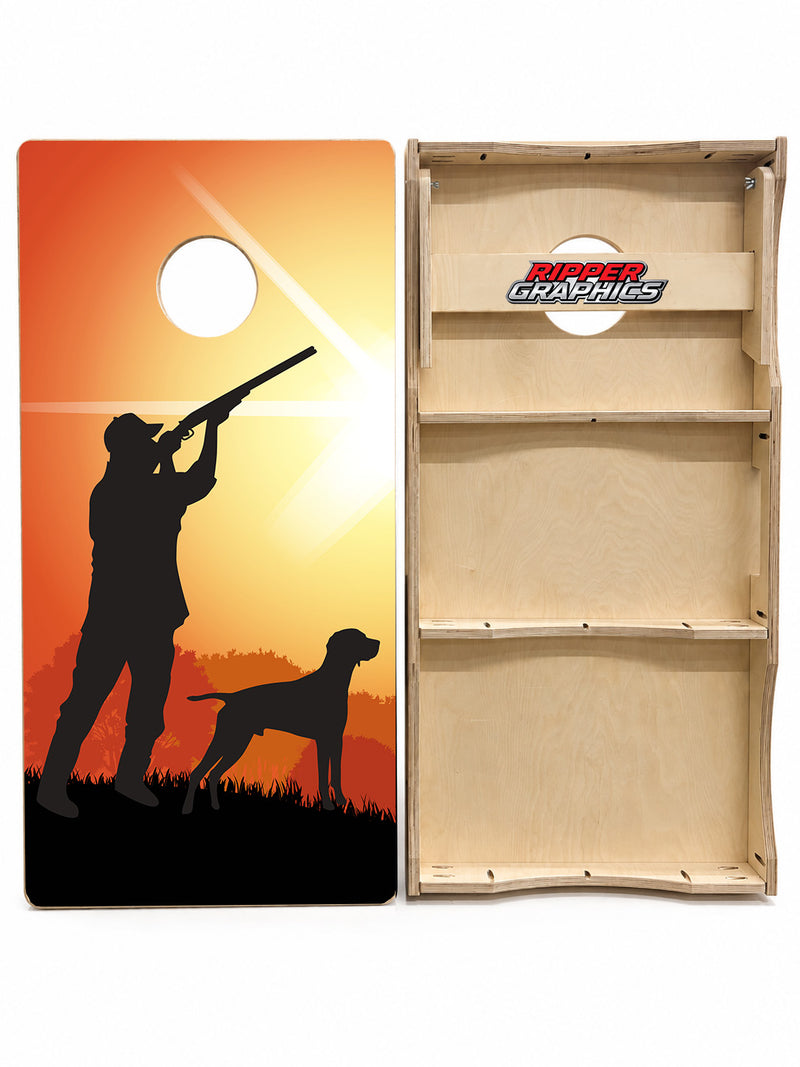 Duck Hunting Cornhole Design