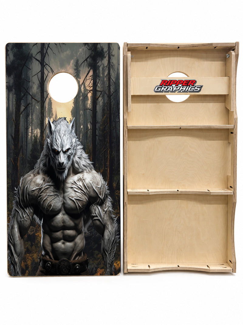 Werewolf Cornhole Design