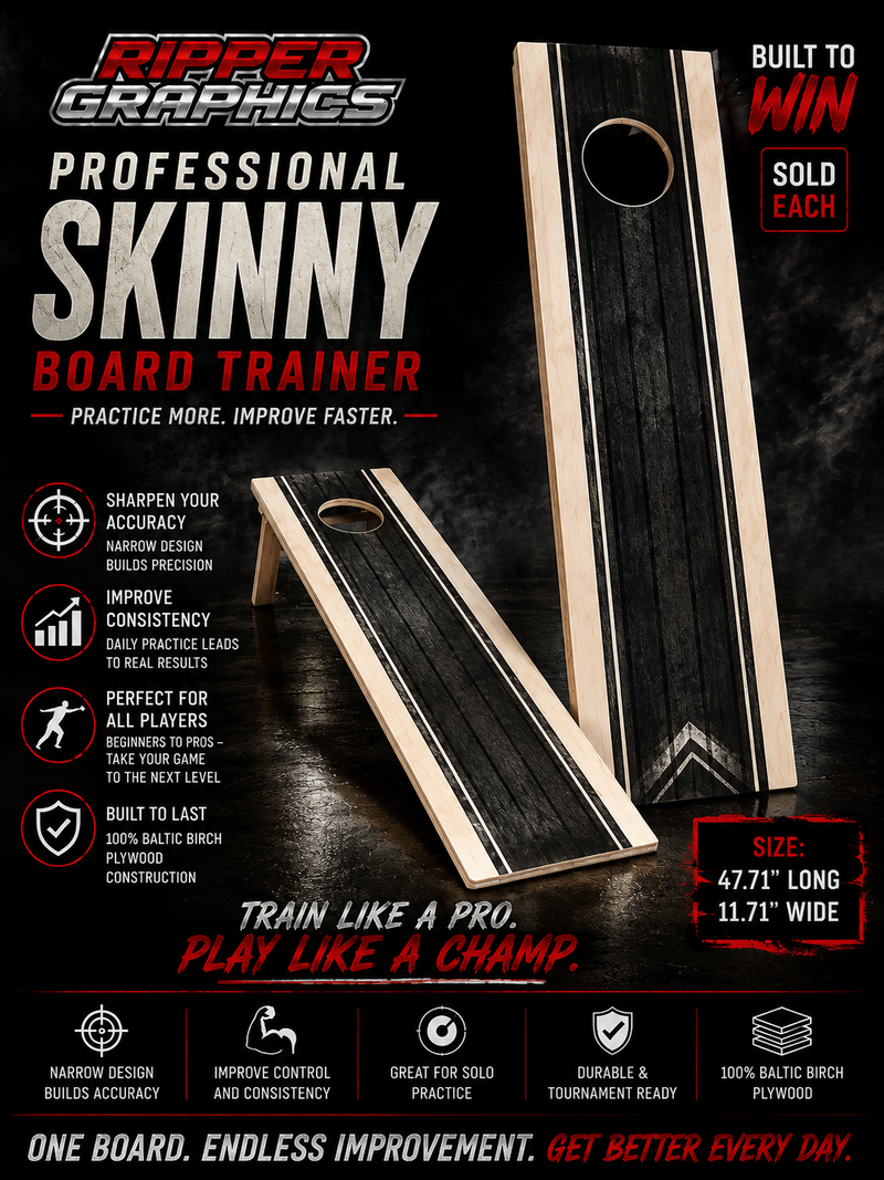 Ripper Pro Series Skinny Practice Trainer Board