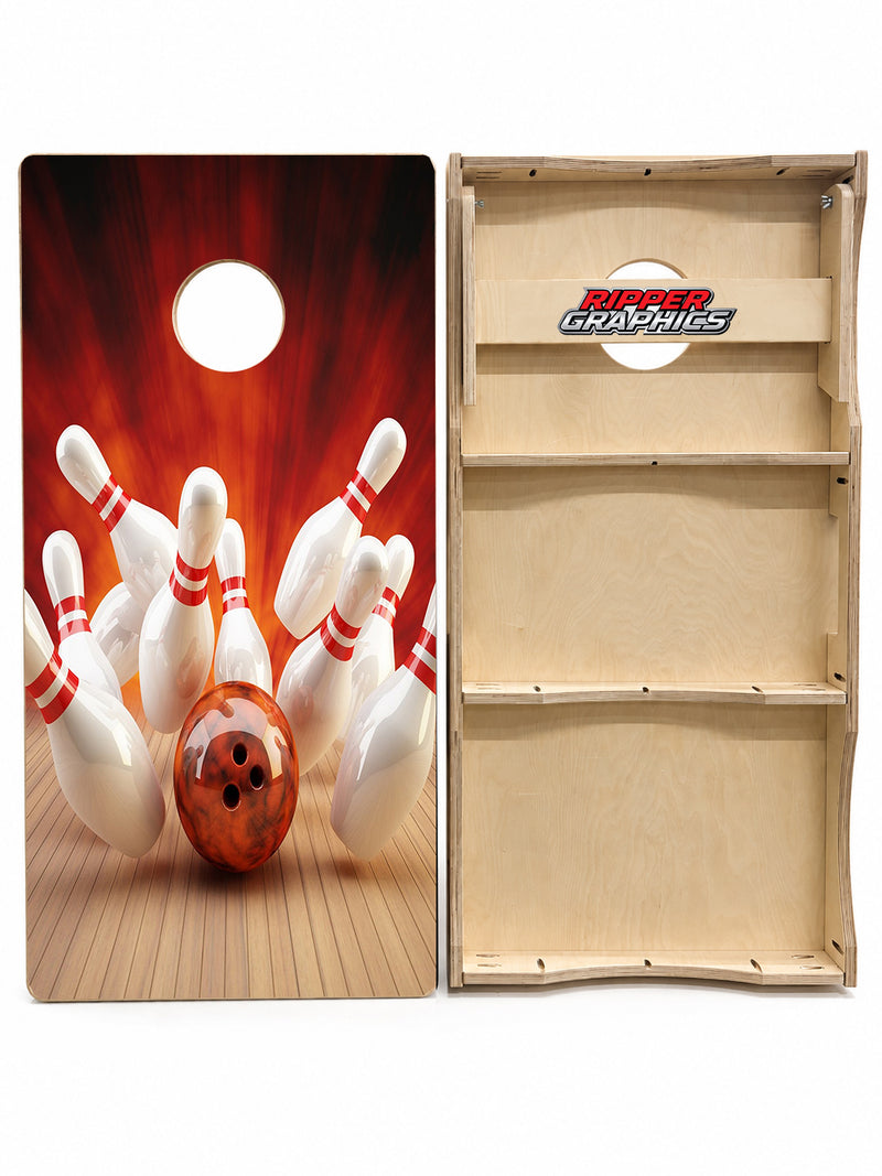 Bowling Cornhole Design