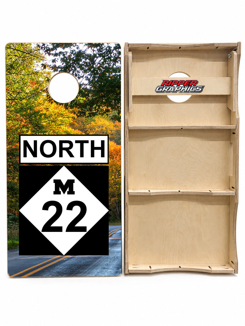 North M22 Cornhole Design
