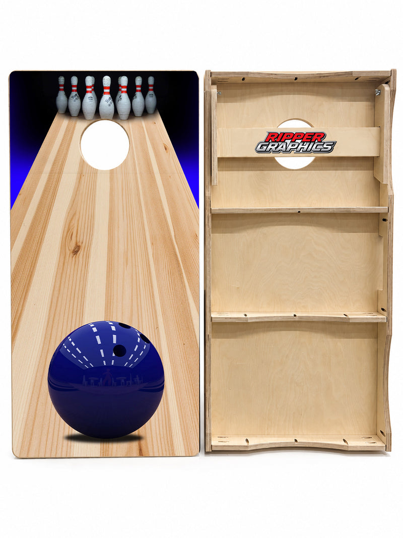 Bowling Cornhole Design