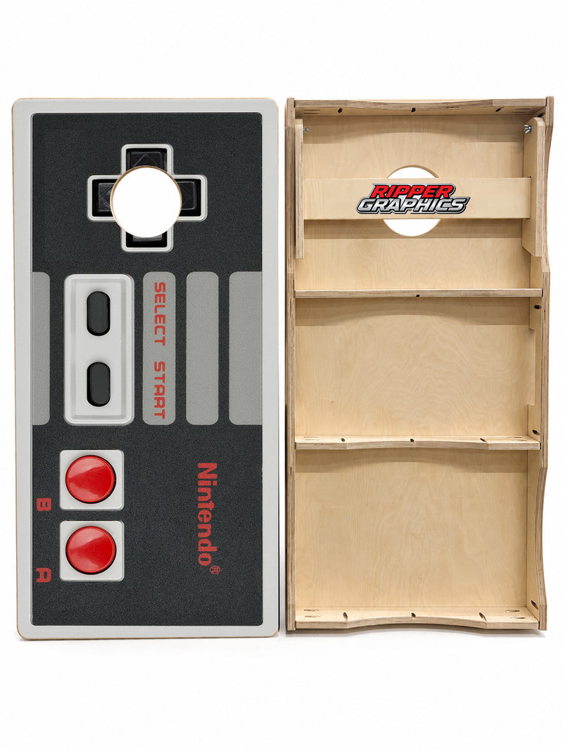 Nintendo Controller Cornhole Design