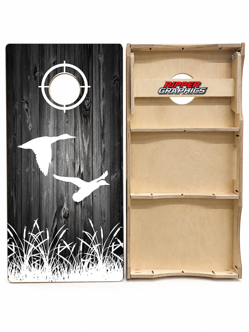 Duck Hunting Cornhole Design