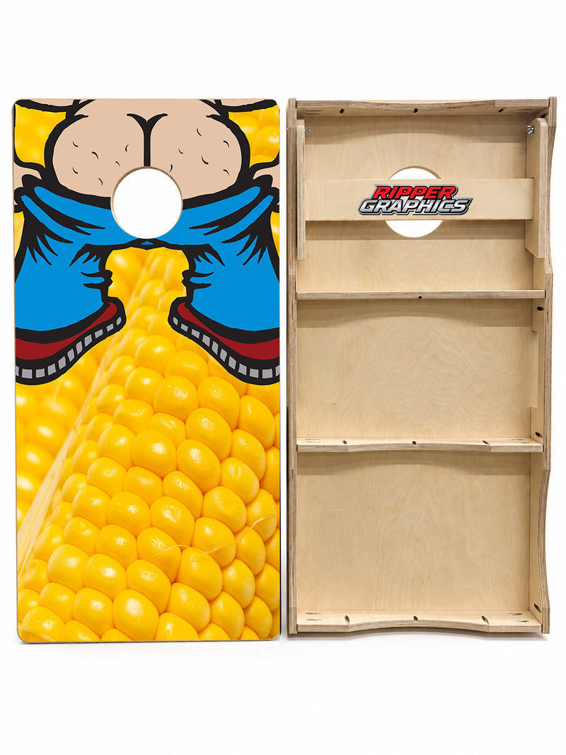 In The Hole Cornhole Design
