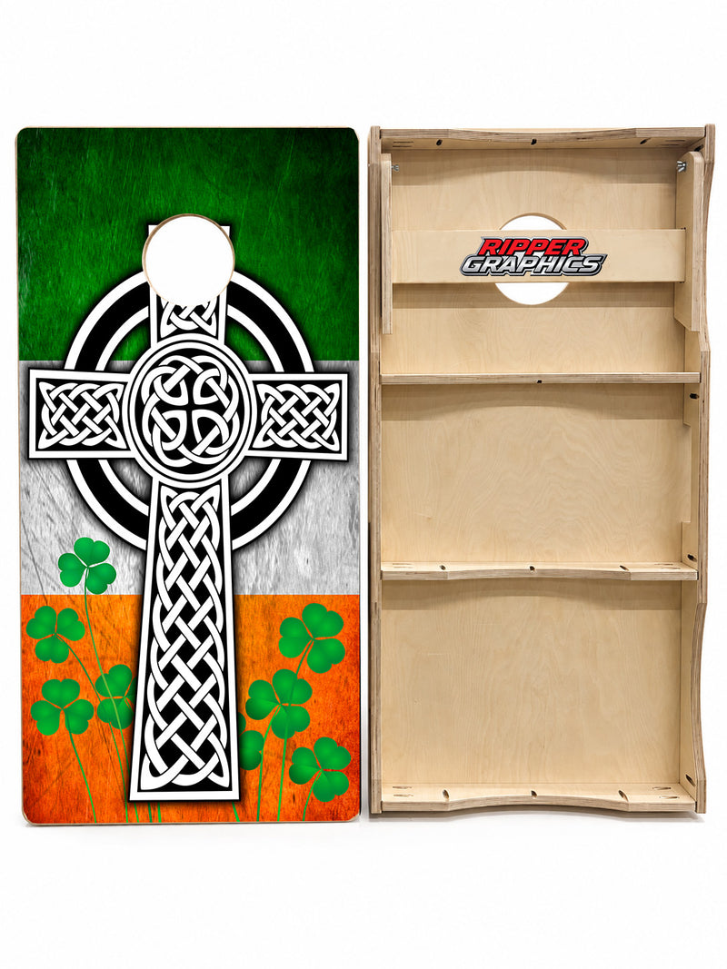 Celdic Irish Flag Cornhole Design