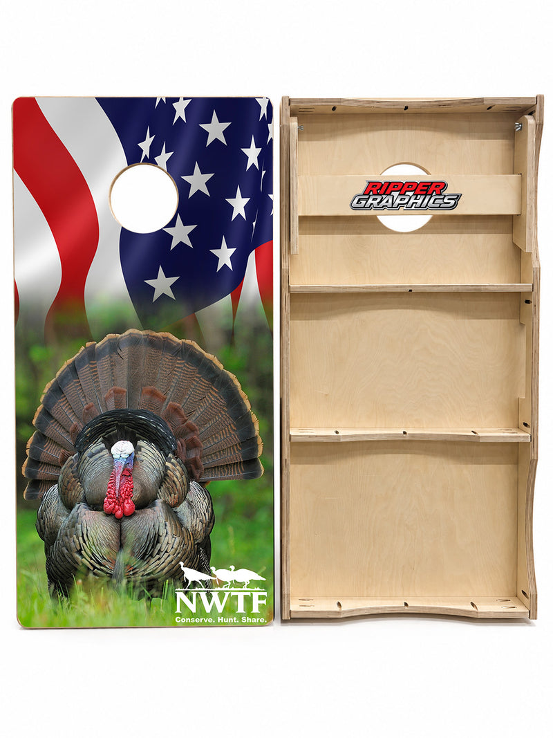 NWTF Turkey Cornhole Design
