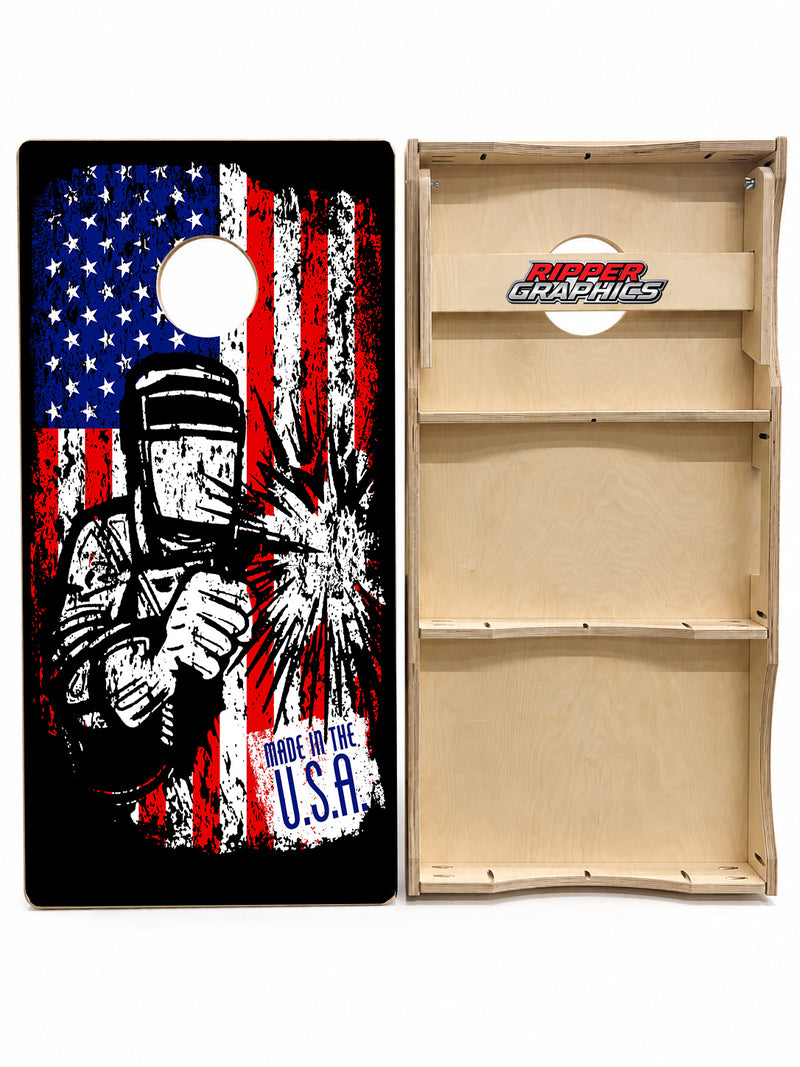 Made in the USA Cornhole Design