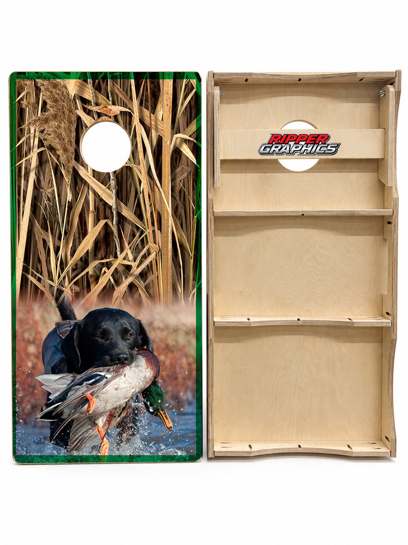 Duck Hunting Cornhole Design
