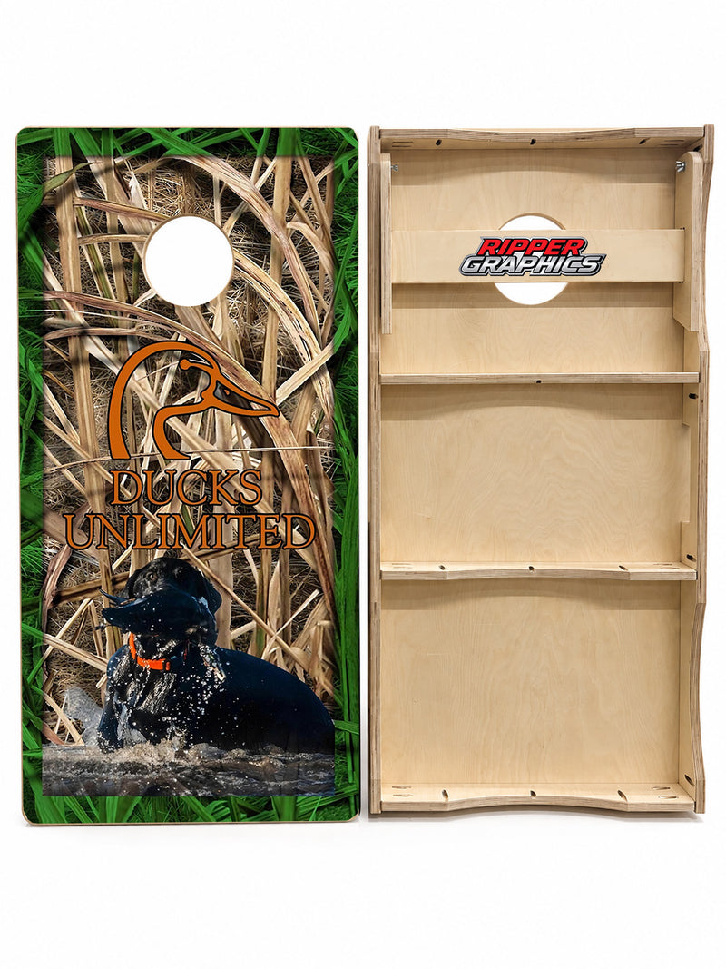 Duck Hunting Cornhole Design