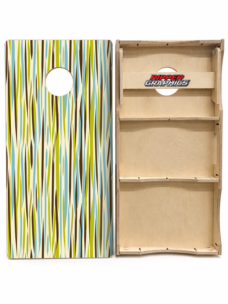 70's Retro Design Cornhole Design