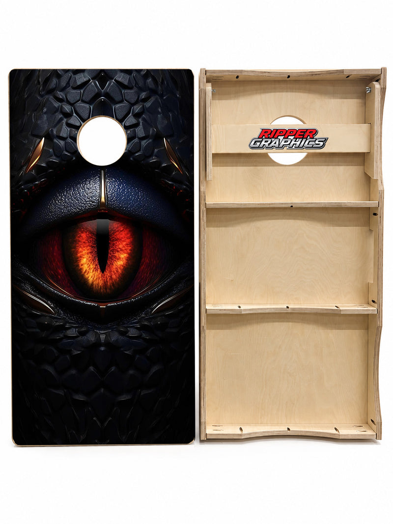 Keep An Eye On You Cornhole Design