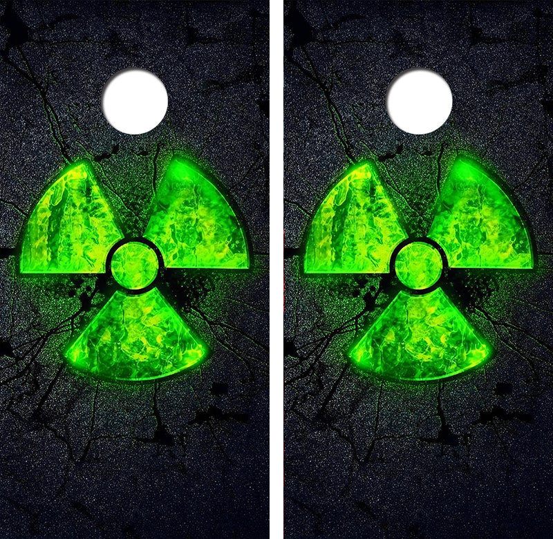 Radio Active Cornhole Design