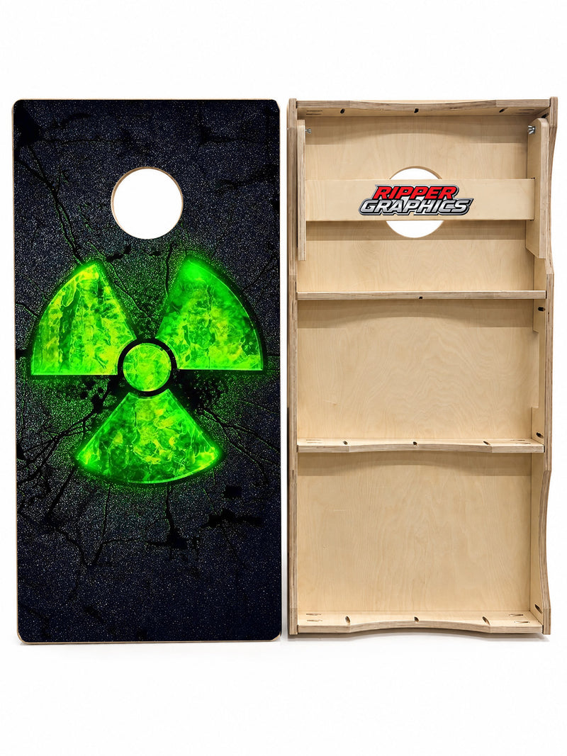 Radio Active Cornhole Design