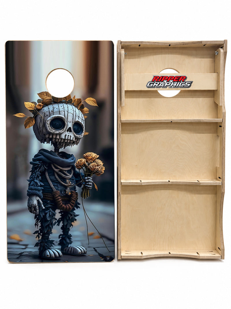 Skull Baby Cornhole Design