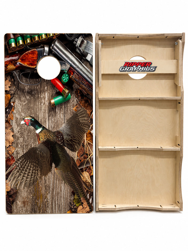 Pheasant Hunting Cornhole Design