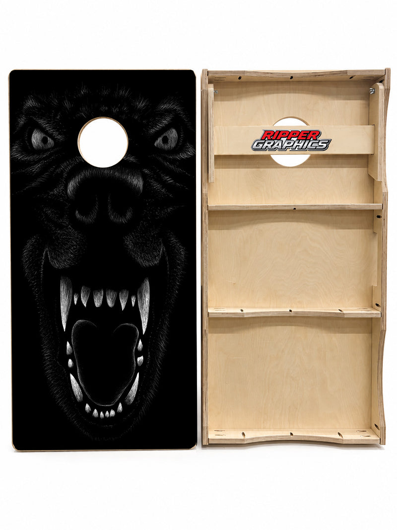 Werewolf Cornhole Design