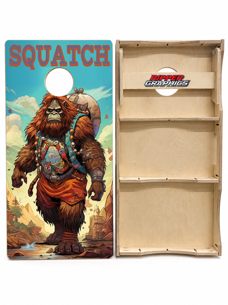 Squatch Cornhole Design