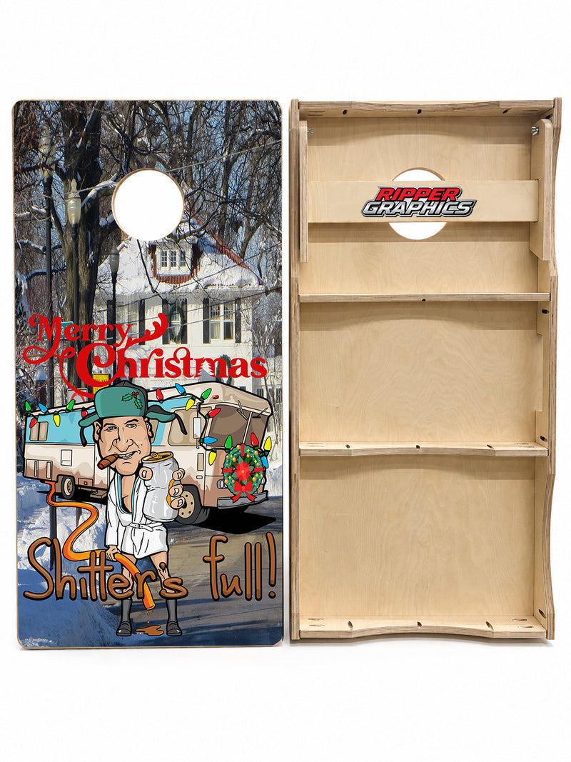 Shitter's Full Cornhole Design
