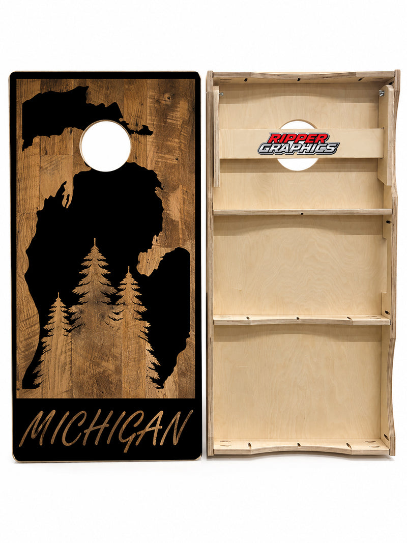 Michigan Cornhole Design