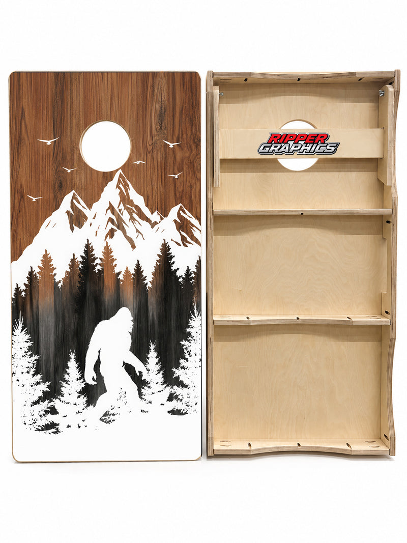 Big Foot Cornhole Design