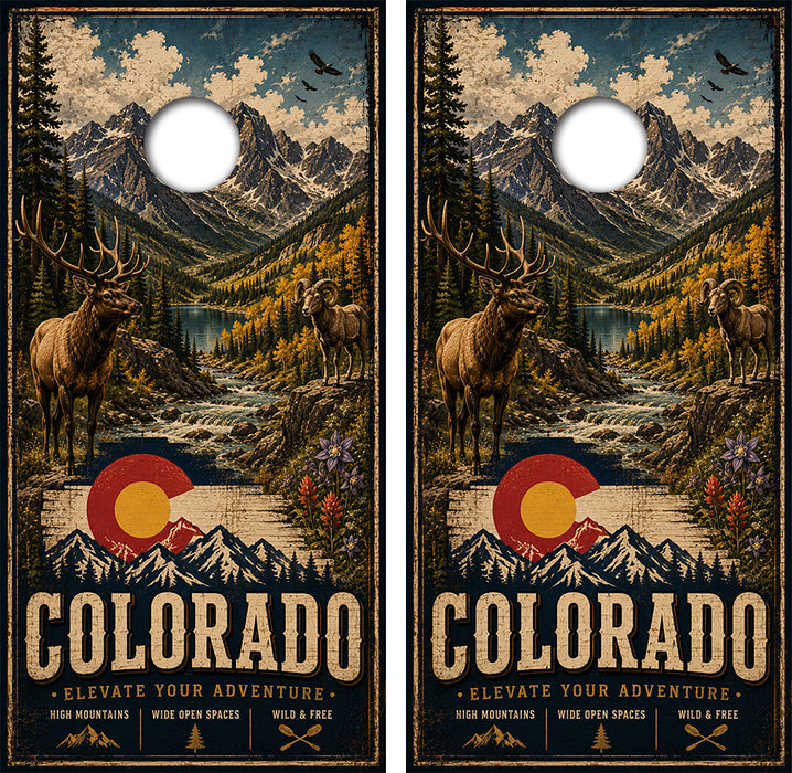 Colorado Elevate Your Adventure Decal with Free Laminate Included