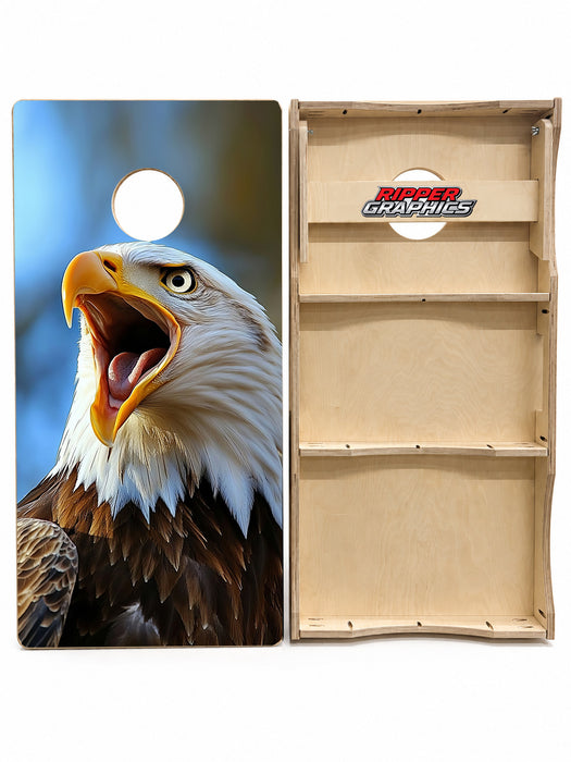 American Bald Eagle Cornhole Design