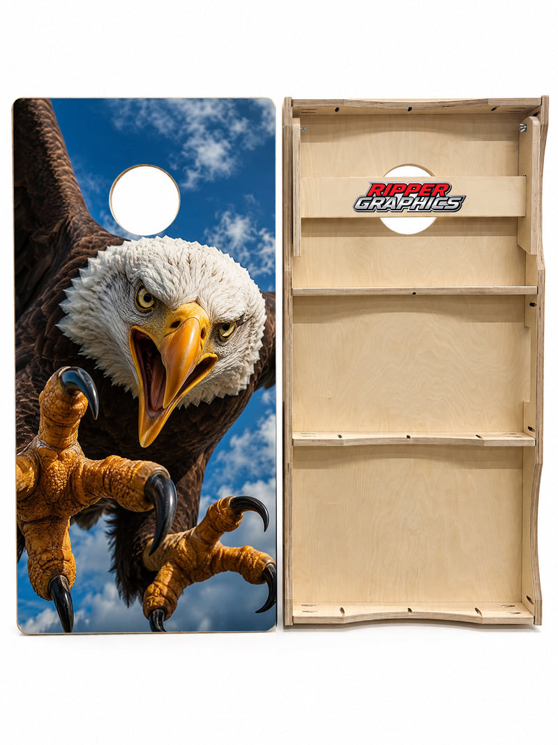 American Bald Eagle Cornhole Design