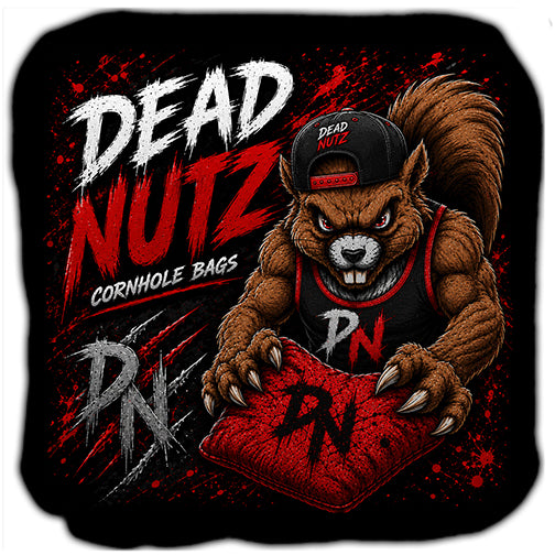 Dead Nutz Pro Backyard Double Sided Cornhole Bags Set of 4