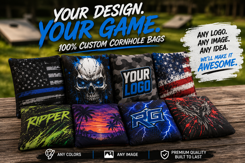 Custom Cornhole Bags Set of 8