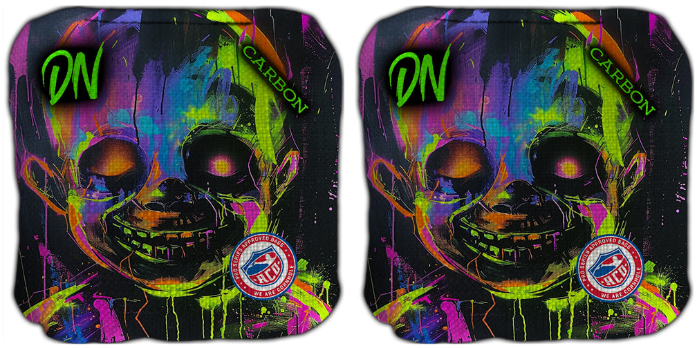 ACO Approved Dead Nutz CARBON Professional Carpet Cornhole Bags Set of 4