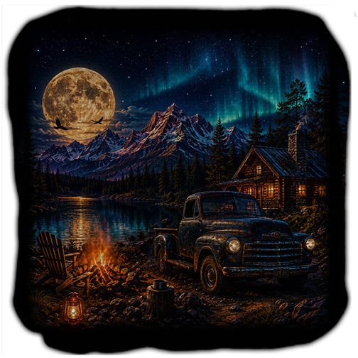 Night Vibes Cornhole Bags Set of 4
