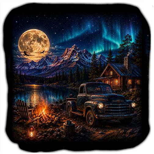 Night Vibes Cornhole Bags Set of 4