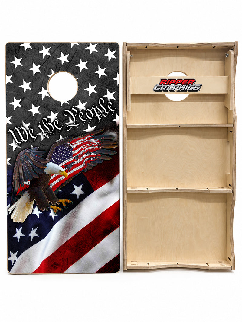 We the People Cornhole Design