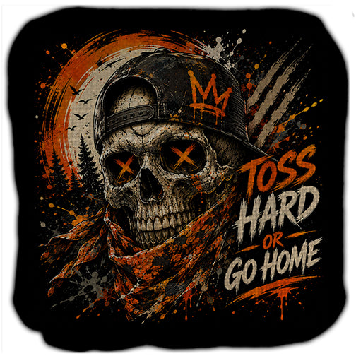 Toss Hard or Go Home Cornhole Bags Set of 4