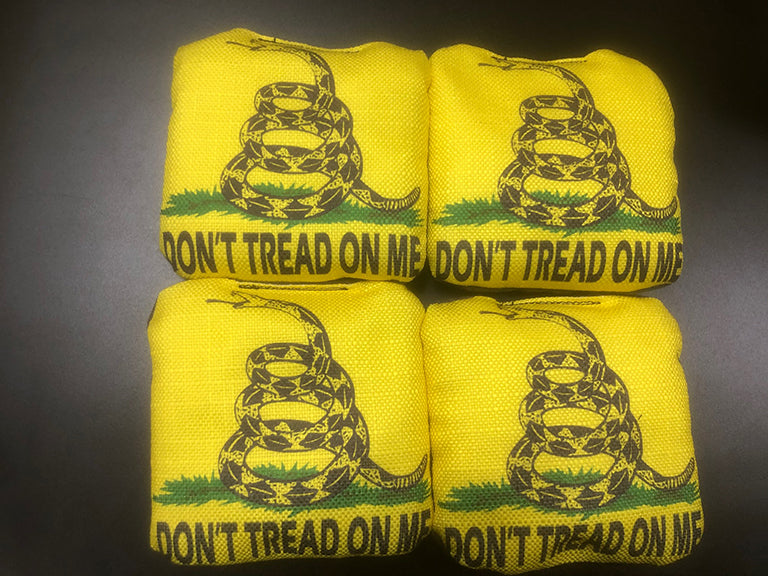 Don't Tread On Me Cornhole Bags Set of 8