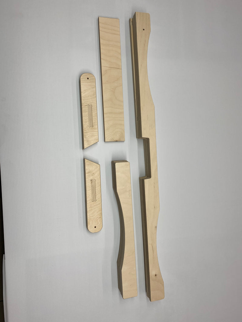 D.I.Y. Pro Frame Set Kit Built-In Handles, Legs, Leg Braces, Sides, Ends, Support Brackets