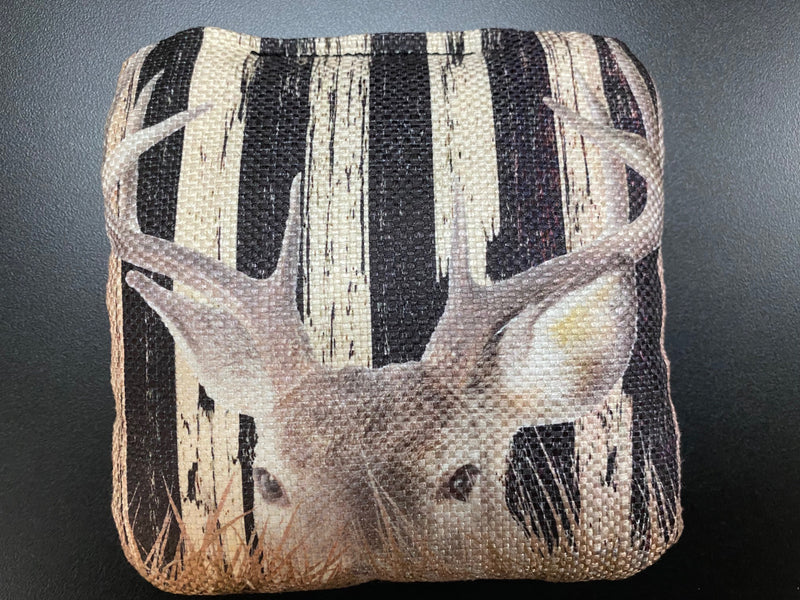 Deer Stars and Stripes Cornhole Bags Set of 8