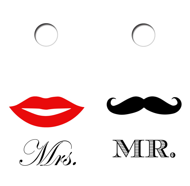 MR./MRS. Cornhole Design