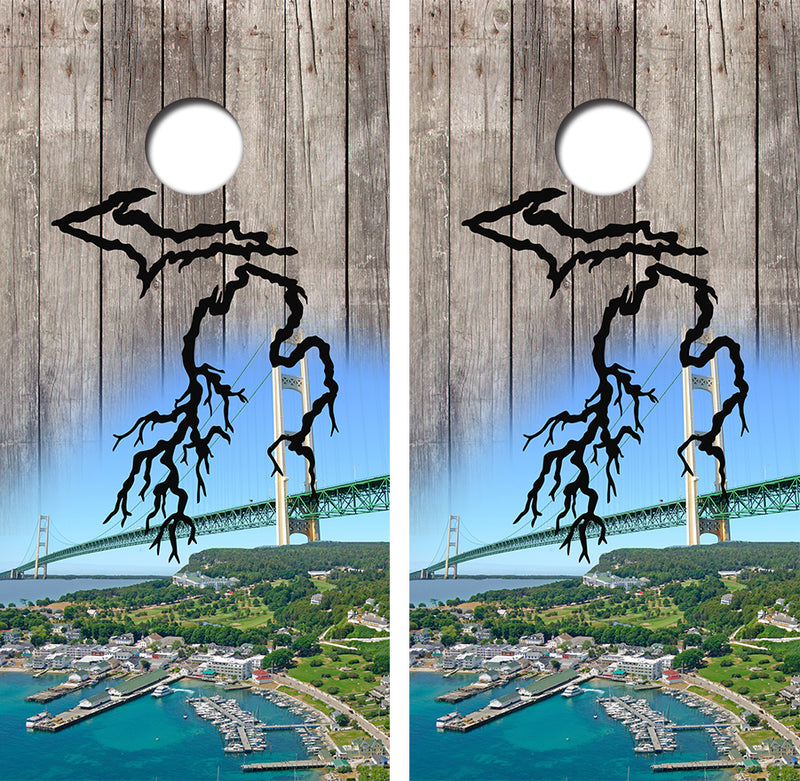 Michigan Cornhole Design