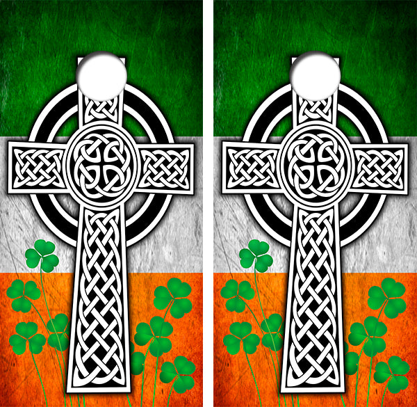 Celdic Irish Flag Cornhole Design