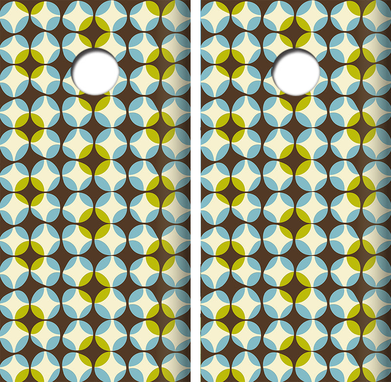 70's Retro Design Cornhole Design