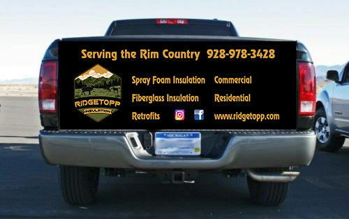 Ridgetop Tailgate Wrap Vinyl Graphic Decal Sticker Wrap